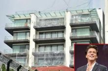 Shah Rukh Khan menutupi rumahnya dengan Plastik