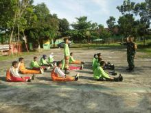 tuk Karakter Generasi muda yang Tangguh, Babinsa Koramil 08/Tandun Isi Materi MPLS SMK TERPADU Ujung Batu