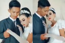 Tercengang Lihat Make Up Pengantin Wanita, Netizen Langsung Komentar Begini (foto/int)