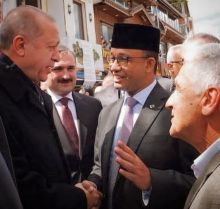 Momen Anies Baswedan Bertemu Presiden Turki Erdogan, Netizen: Tanpa Teks Ngobrol Nyambung (foto/int)