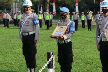 Sering Bolos Dinas, Bripda Faden Malah Tak Hadiri Upacara Pemberhentiannya (foto/int)