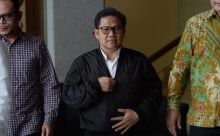 Cak Imin saat dimintai keterangan di KPK beberapa waktu lalu. Foto: int 