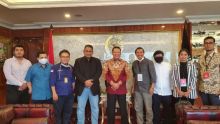 Pengurus JMSI berfoto bersama Ketua MPR RI
