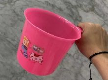 Begini gayung yang dipakai di istana negara, seperti diunggah putra bungsu Presiden Jokowi, Kaesang Pangarep. Foto: int