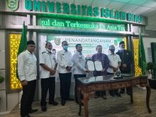 Disaksikan Bupati, UIR Jalin Kerjasama Strategis dengan Rokan Hilir