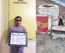 Polisi Ungkap Pelaku Pembobol Alfamart Simpang PIR Tandun (foto/amsur)