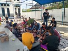 FOTO: Panitia hewan kurban