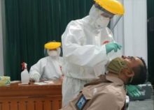 Pelalawan Tambah 9 Pasien Positif Covid-19, 58 Kontak Erat di Swab (foto/int)