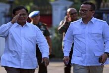Prabowo Subianto dan Edhy Prabowo. 
