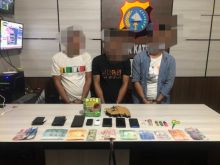 Polres Inhil Amankan Sabu-sabu Asal Malaysia Dari Tangan Pelaku Narkoba di Kateman (foto/Rgo)