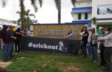 Relawan Jokowi saat aksi