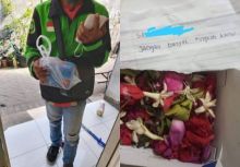 Viral Driver Dapat Orderan Kotak Teh Isi Kembang dan Jarum, Netizen: Setan Ngerasa Enggak Guna di Indonesia (foto/int)