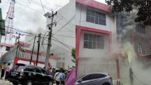 Gedung STO Telkom terbakar pada Selasa, 11 Agustus 2020