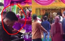 Viral Pria Menangis Melihat Pengantin di Pelaminan, Netizen: Makanya Pacaran Jangan Kelamaan (foto/int)