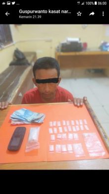 Cek Sabu di Rumah Kosong, Seorang Pengedar Ditangkap (foto/int)