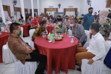 Bupati Inhil Bersama Forkopimda Hadiri Kenal Pamit Kapolres Inhil (foto/int)