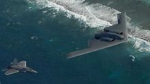 Pesawat pembom siluman milik Angkatan Udara AS. Foto: int
