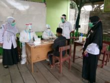 Satu dari 427 Santri Ponpes Khalid Bin Walid Rokan Hulu Reaktif Covid-19, Lima Guru Diisolasi (foto/int)