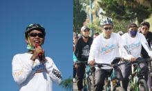 Momen Ustadz Abdul Somad Bersepeda, Netizen: Gaya Tetap Cool (foto/int)