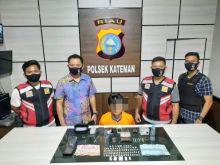 Tangkap Bandar Sabu di Kateman, Inhil Puluhan Paket Sabu Siap Edar Berhasil Disita Polisi (foto/int)