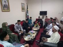 Kunjungan Paslon Kaderismanto-Iyeth Bustami ke LAMR Bengkalis