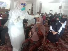 Swab masal Disdik bengkalis