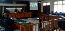 Foto saat PN Tipikor gelar sidang lanjutan, kasus dugaan korupsi di Bengkalis