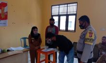 Polsek Kerumutan Kawal Rapat Pleno Terbuka Rekapitulasi DPHP, Pemilihan Bupati dan Wakil Bupati Pelalawan tahun 2020