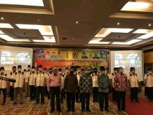 Pengurus IKKS Pekanbaru Dikukuhkan, Ini Pesan Bupati Kuansing Mursini (foto/int)