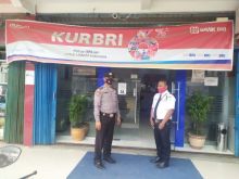 Personil Polsek Langgam Gelar Patroli C3 dan Sosialisasi Antisipasi Penyebaran Covid-19 di Desa Segati