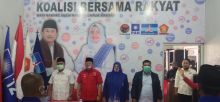Empat Parpol Pengusung Pasangan Halim-Komperensi Deklarasikan Satu Tekad dan Satu Tujuan Mencapai Kemenangan (foto/zar)