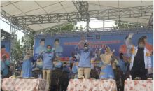 Suasana deklarasi Husni Thamrin - Edi Sabli