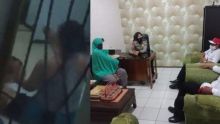 Perempuan di Jawa Timur Ini Tertangkap Basah Sedang Mencambuk Anaknya Dengan Selang Air Saat Mengerjakan PR Matematika