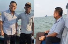 Gatot Nurmantyo Naik Ojek Perahu, Netizen: Next Presiden (foto/int)