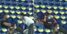 Video Ronaldo Saat Diminta Pakai Masker Wajah di Stadion Oleh Petugas Bikin Netizen di Malaysia Heboh