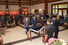 Bupati Siak Lantik Arfan Usman Sebagai Sekda Siak dan Tiga Pimpinan Tinggi Pratama (foto/lin)