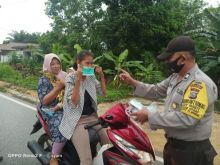 Jelang Pilkada Serentak 2020, Polsek Bunut Kampanyekan Protokol Kesehatan