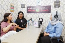 Foto. Podcast Riau24 Channel