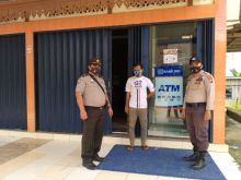 Pengamanan di salah satu atm