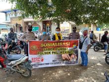 Antisipasi Pungli, Polsek Pangkalan Kerinci Lakukan Sosialisasi Saber Pungli