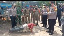 Pelalawan Mulai Razia Masker, Pelanggar Disuruh Push Up (foto/int)