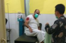 Syekh Ali Jaber saat menjalani perawatan pasca ditikam orang yang tak dikenal