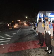 Polsek Bunut Amankan Giat Silaturahmi Salah Satu Pasangan Calon Bupati Bersama Masyarakat