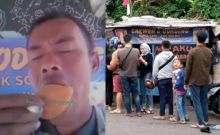 Dipromosikan Ngegas, Odading Mang Oleh Viral Bikin Ramai Pembeli, Netizen: Terngiang-ngiang (foto/int)