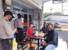 Waspada Covid-19, Polsek Bunut Sosialisasikan Penerapan AKB Kepada Masyarakat