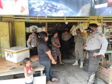 Polsek Teluk Meranti Bersama Tim Yustisi Lakukan Pendisiplinan Protokol Kesehatan