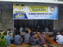 Silaturahmi Calon Bupati Bengkalis Indra Gunawan Eet