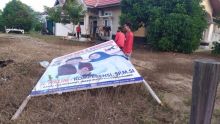 Himbauan Bawaslu Kuansing, Paslon Tertibkan APK Secara Mandiri (foto/zar)