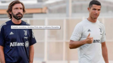 Andrea Pirlo dan Cristiano Ronaldo  
