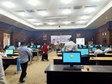 Pelaksanaan SKB CPNS, Riska Arianti Raih Nilai Tertinggi (foto/ardi)